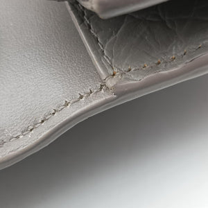 Vintage Yves Saint Laurent KATE Grey Leather 452159 shoulderbag | stylenewstar