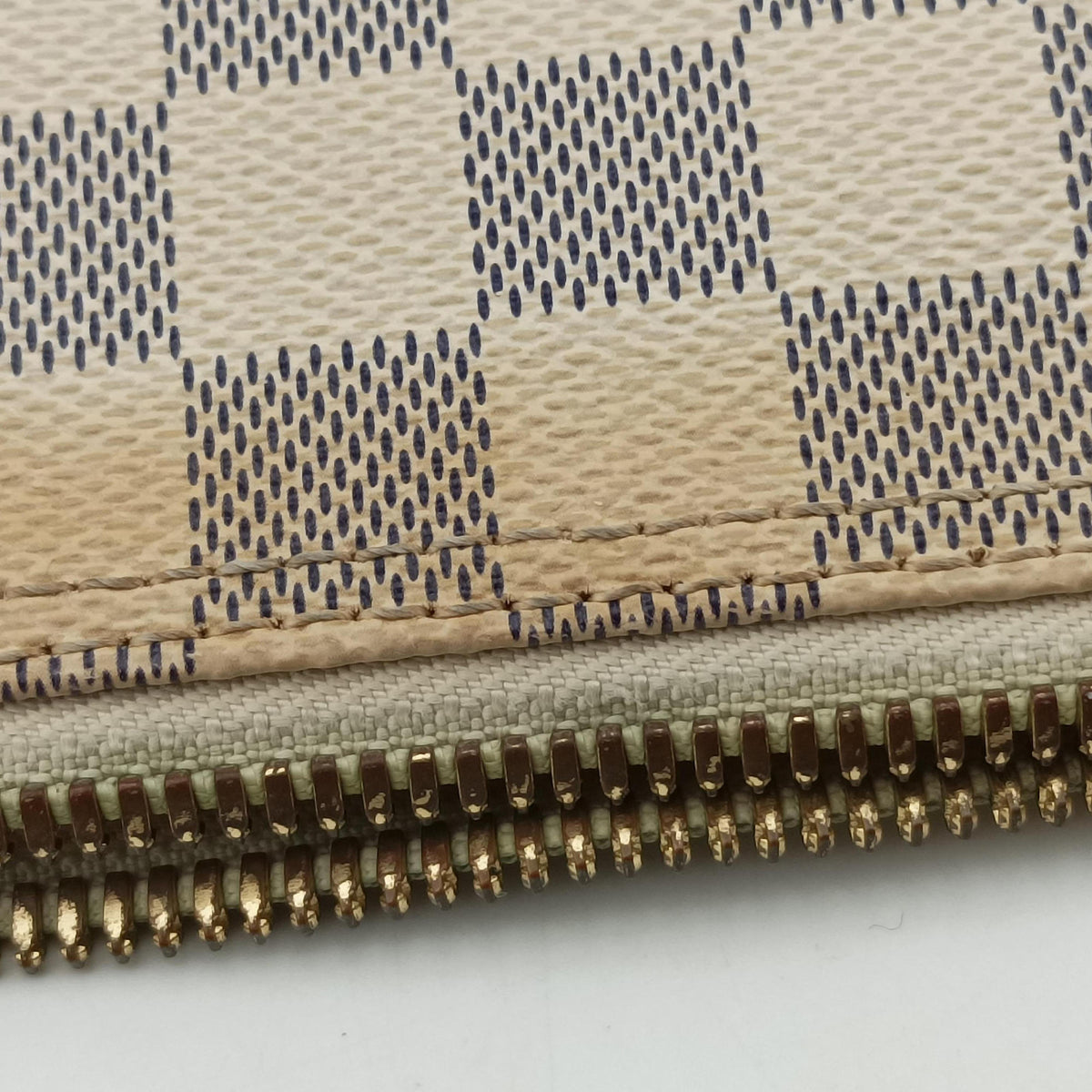 Secondhand Louis Vuitton SALEYA MM AZUR Damier Canvas N51185 shoulderbag | stylenewstar