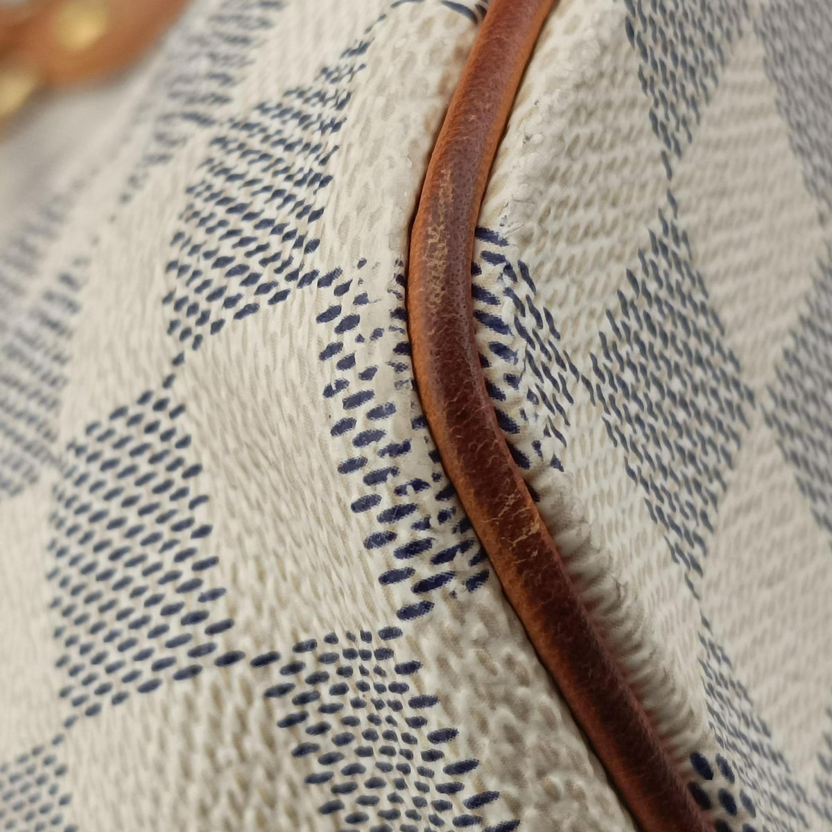 Secondhand Louis Vuitton SALEYA MM AZUR Damier Canvas N51185 shoulderbag | stylenewstar