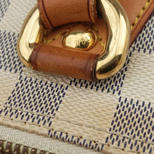 Secondhand Louis Vuitton SALEYA MM AZUR Damier Canvas N51185 shoulderbag | stylenewstar