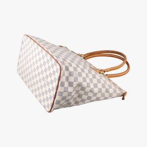 Secondhand Louis Vuitton SALEYA MM AZUR Damier Canvas N51185 shoulderbag | stylenewstar