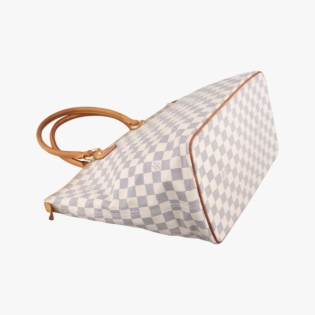 Secondhand Louis Vuitton SALEYA MM AZUR Damier Canvas N51185 shoulderbag | stylenewstar
