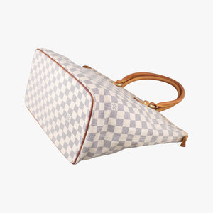 Secondhand Louis Vuitton SALEYA MM AZUR Damier Canvas N51185 shoulderbag | stylenewstar