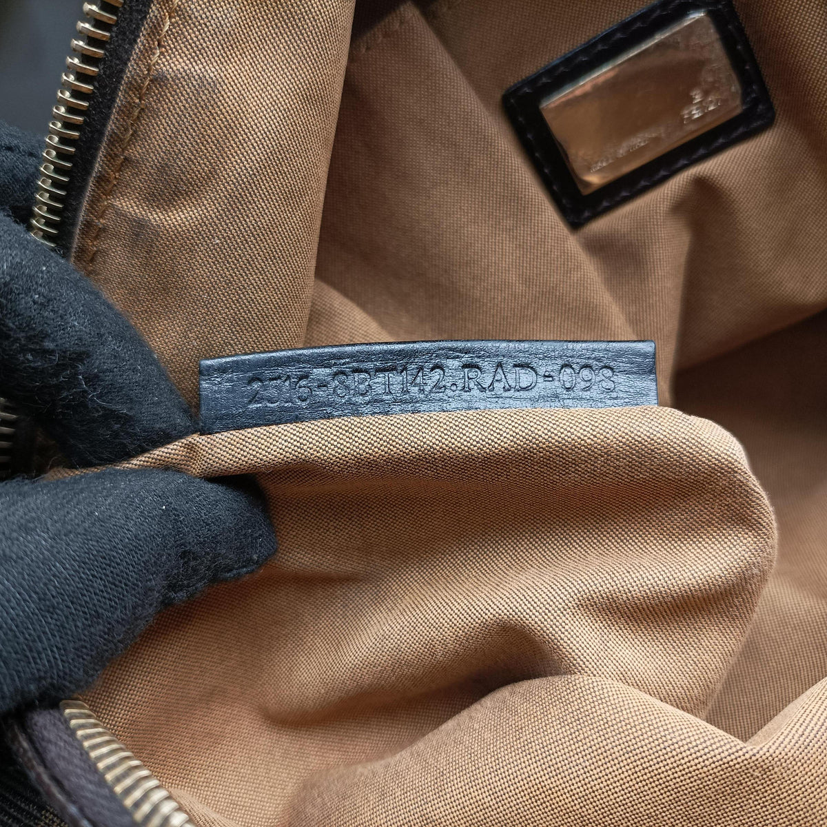 Vintage Fendi Zucca Brown canvas 8BT142 shoulderbag | stylenewstar