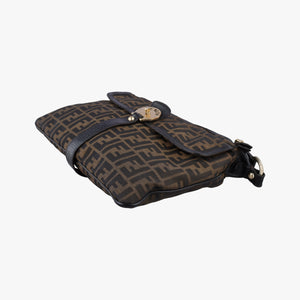 Vintage Fendi Zucca Brown canvas 8BT142 shoulderbag | stylenewstar