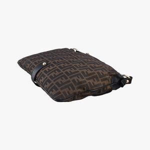 Vintage Fendi Zucca Brown canvas 8BT142 shoulderbag | stylenewstar