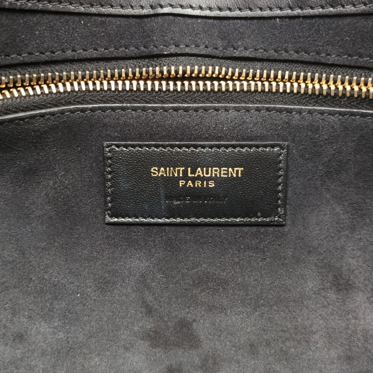 Pre-owned Yves Saint Laurent LE 5 a 7 Hobo Black Leather 657228 carrybag | stylenewstar
