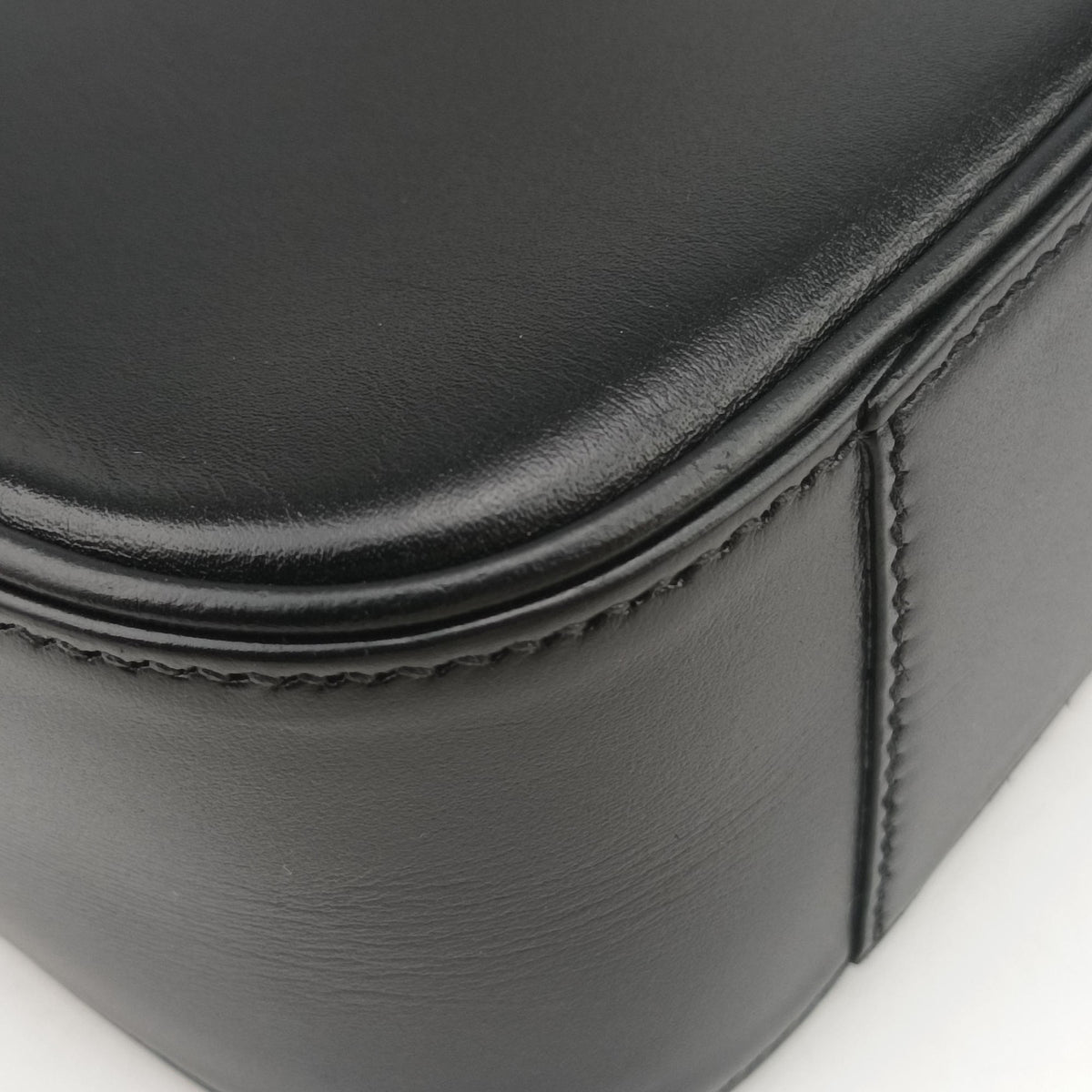 Pre-owned Yves Saint Laurent LE 5 a 7 Hobo Black Leather 657228 carrybag | stylenewstar