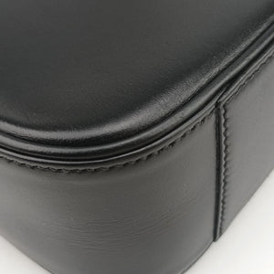 Pre-owned Yves Saint Laurent LE 5 a 7 Hobo Black Leather 657228 carrybag | stylenewstar