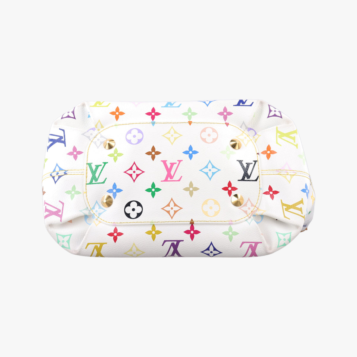 Secondhand Louis Vuitton ANNIE MM white Monogram Multicolor M40307 shoulderbag | stylenewstar