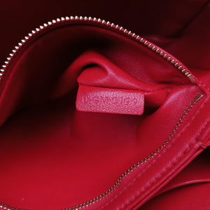 Pre-owned Celine Teen Triomphe Red Leather  shoulderbag | stylenewstar