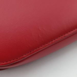 Pre-owned Celine Teen Triomphe Red Leather  shoulderbag | stylenewstar