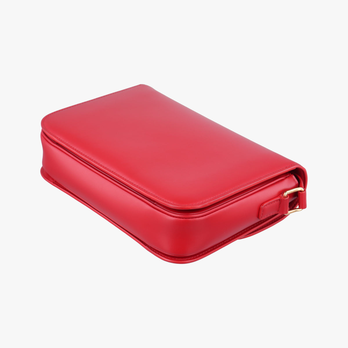 Pre-owned Celine Teen Triomphe Red Leather  shoulderbag | stylenewstar
