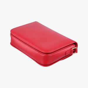 Pre-owned Celine Teen Triomphe Red Leather  shoulderbag | stylenewstar