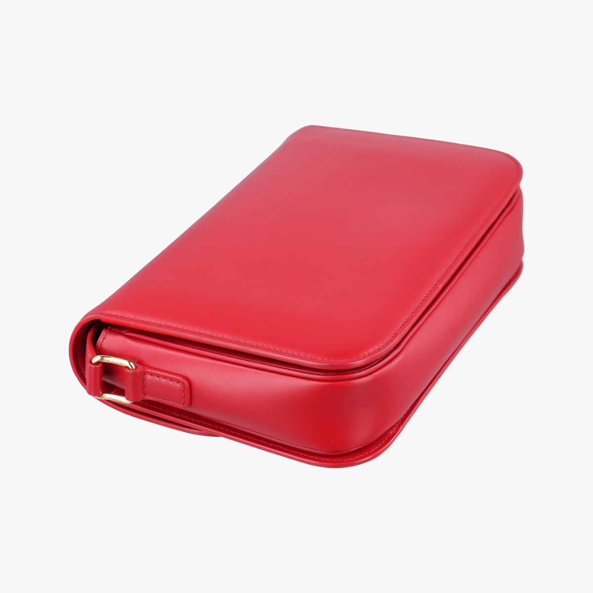 Pre-owned Celine Teen Triomphe Red Leather  shoulderbag | stylenewstar