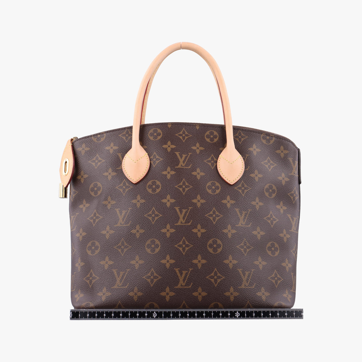 Pre-owned Louis Vuitton Lockit PM Brown Monogram Canvas M40613 handbag | stylenewstar