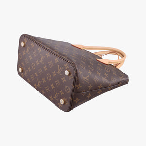 Pre-owned Louis Vuitton Lockit PM Brown Monogram Canvas M40613 handbag | stylenewstar