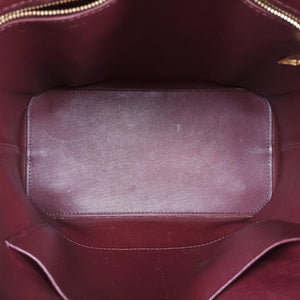 Pre-owned Louis Vuitton Lockit PM Brown Monogram Canvas M40613 handbag | stylenewstar