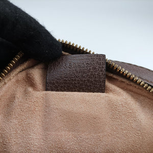 Secondhand Gucci Ophidia Brown×beige PVC coated canvas×Leather 550618 shoulderbag | stylenewstar