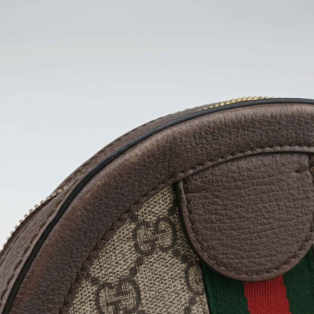 Secondhand Gucci Ophidia Brown×beige PVC coated canvas×Leather 550618 shoulderbag | stylenewstar