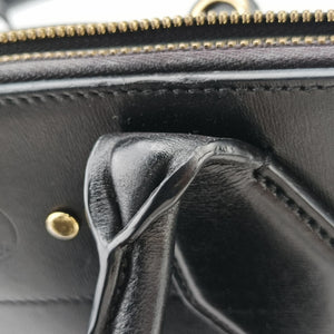Secondhand Louis Vuitton City Steamer Pink x Black Leather M57222 handbag | stylenewstar