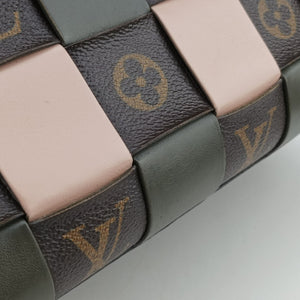 Secondhand Louis Vuitton City Steamer Pink x Black Leather M57222 handbag | stylenewstar
