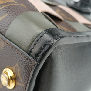 Secondhand Louis Vuitton City Steamer Pink x Black Leather M57222 handbag | stylenewstar