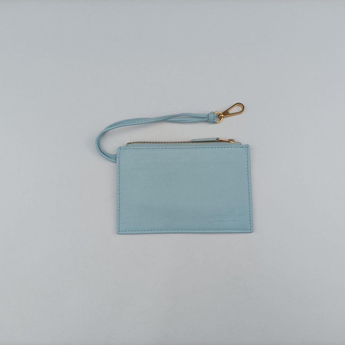 Pre-owned Bottega Veneta THE ARCO Tote Blue lambskin  shoulderbag | stylenewstar