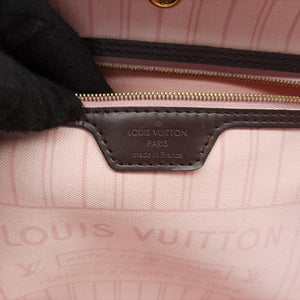 Pre-owned Louis Vuitton NEVERFULL MM EBENE Damier Canvas N51105 shoulderbag | stylenewstar