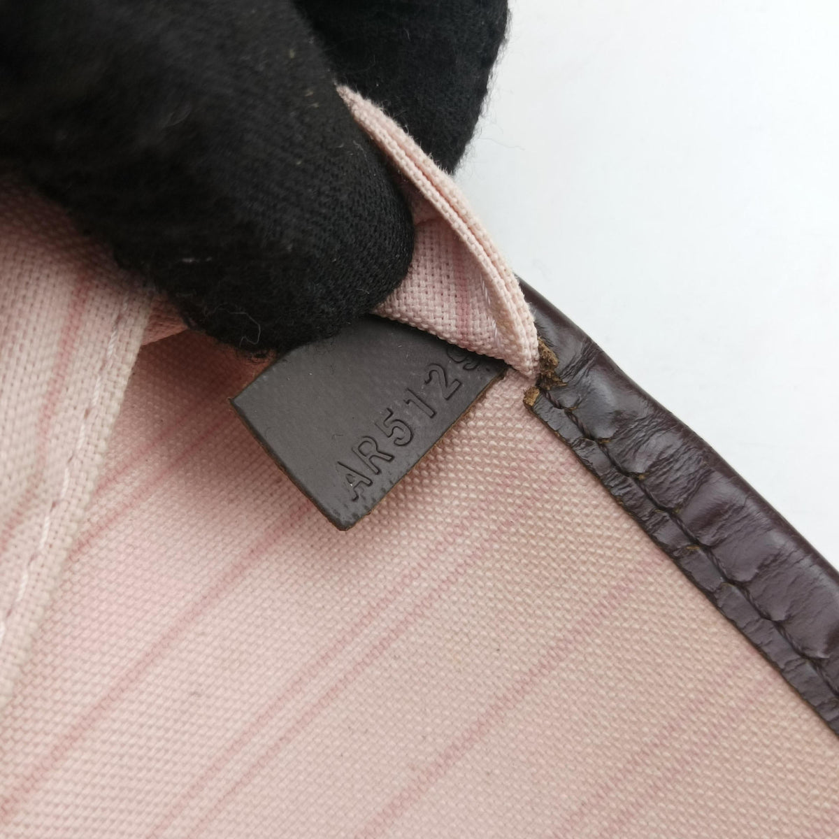 Pre-owned Louis Vuitton NEVERFULL MM EBENE Damier Canvas N51105 shoulderbag | stylenewstar