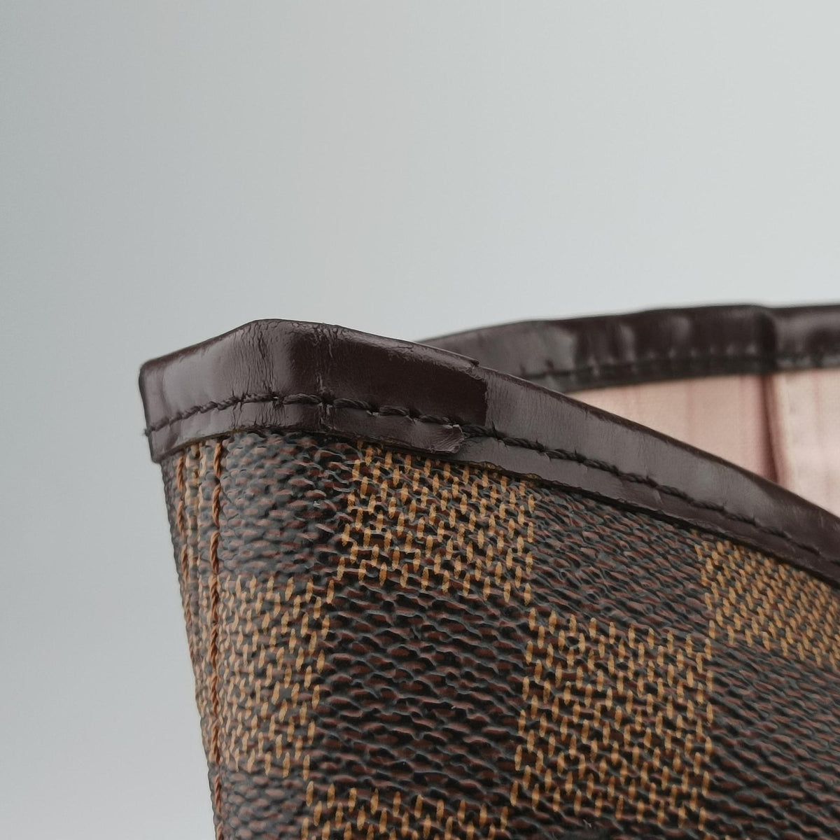 Pre-owned Louis Vuitton NEVERFULL MM EBENE Damier Canvas N51105 shoulderbag | stylenewstar