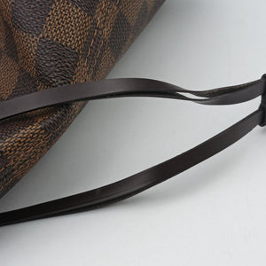 Pre-owned Louis Vuitton NEVERFULL MM EBENE Damier Canvas N51105 shoulderbag | stylenewstar