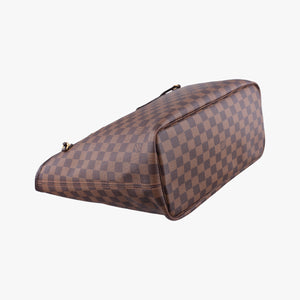 Pre-owned Louis Vuitton NEVERFULL MM EBENE Damier Canvas N51105 shoulderbag | stylenewstar