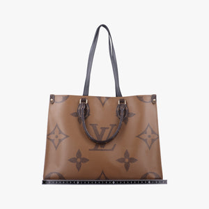 Pre-owned Louis Vuitton On the Go MM Monogram/Brown Monogram Canvas M45321 handbag | stylenewstar