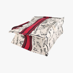Pre-owned Christian Dior Book Tote Multicolour Canvas  handbag | stylenewstar