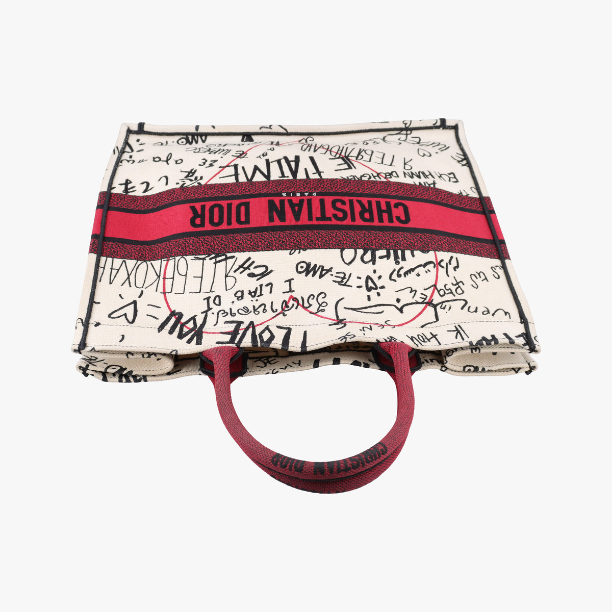 Pre-owned Christian Dior Book Tote Multicolour Canvas  handbag | stylenewstar