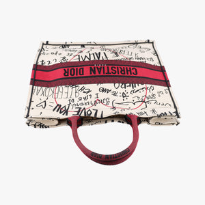 Pre-owned Christian Dior Book Tote Multicolour Canvas  handbag | stylenewstar