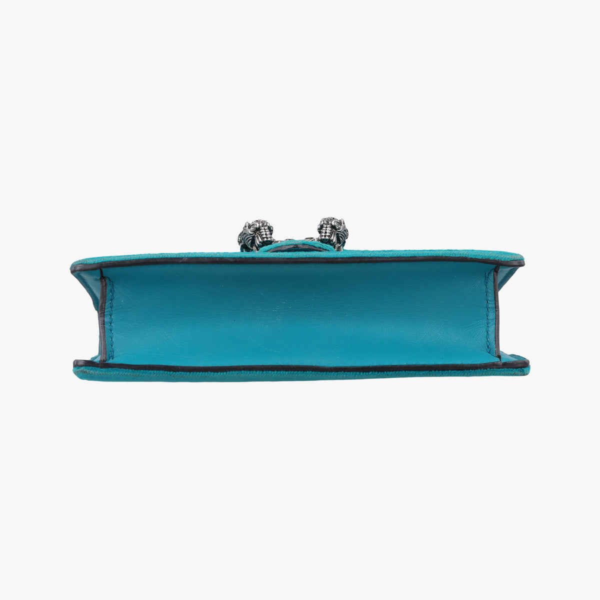 Pre-owned Gucci Dionysus Blue velour 476432 shoulderbag | stylenewstar