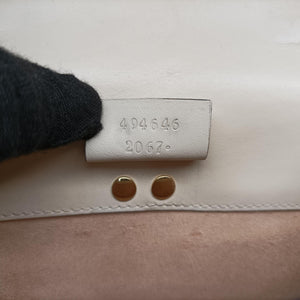 Vintage Gucci Sylvie White Leather 494646 shoulderbag | stylenewstar