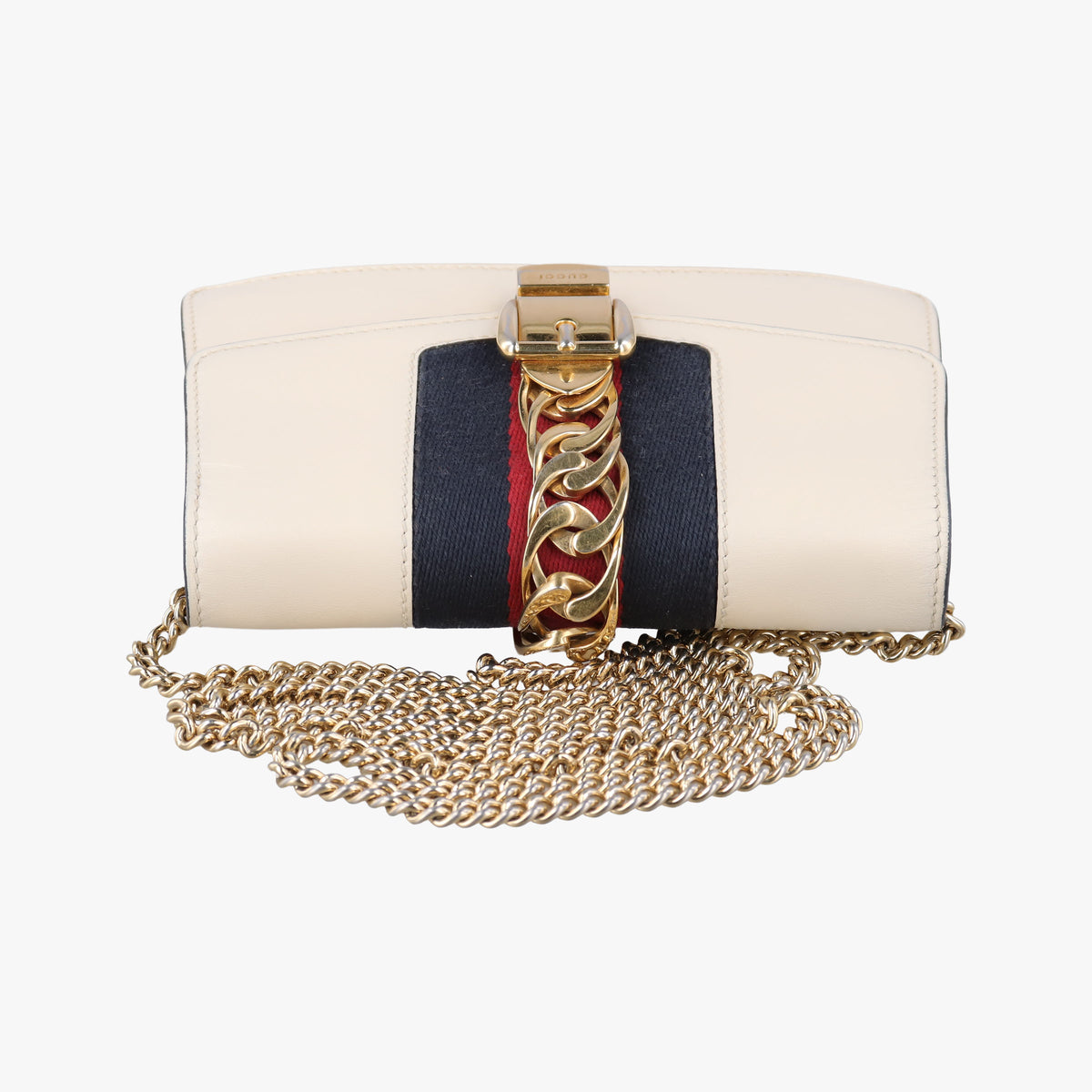 Vintage Gucci Sylvie White Leather 494646 shoulderbag | stylenewstar