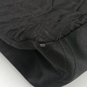 Pre-owned Chanel 2.55 Matelasse Black Silk A36414 shoulderbag | stylenewstar