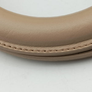 Pre-owned Christian Dior Diorissimo Beige Leather  shoulderbag | stylenewstar