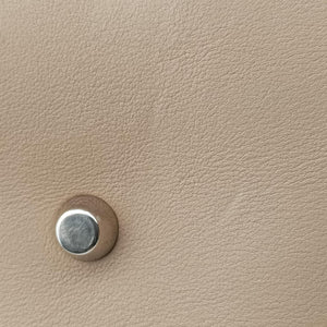 Pre-owned Christian Dior Diorissimo Beige Leather  shoulderbag | stylenewstar