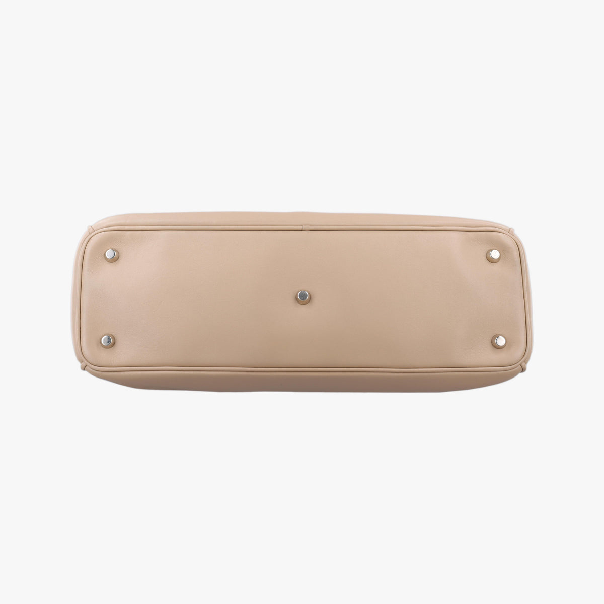 Pre-owned Christian Dior Diorissimo Beige Leather  shoulderbag | stylenewstar
