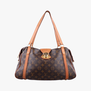 Secondhand Louis Vuitton STRESA PM brown Monogram Canvas M51186 shoulderbag | stylenewstar