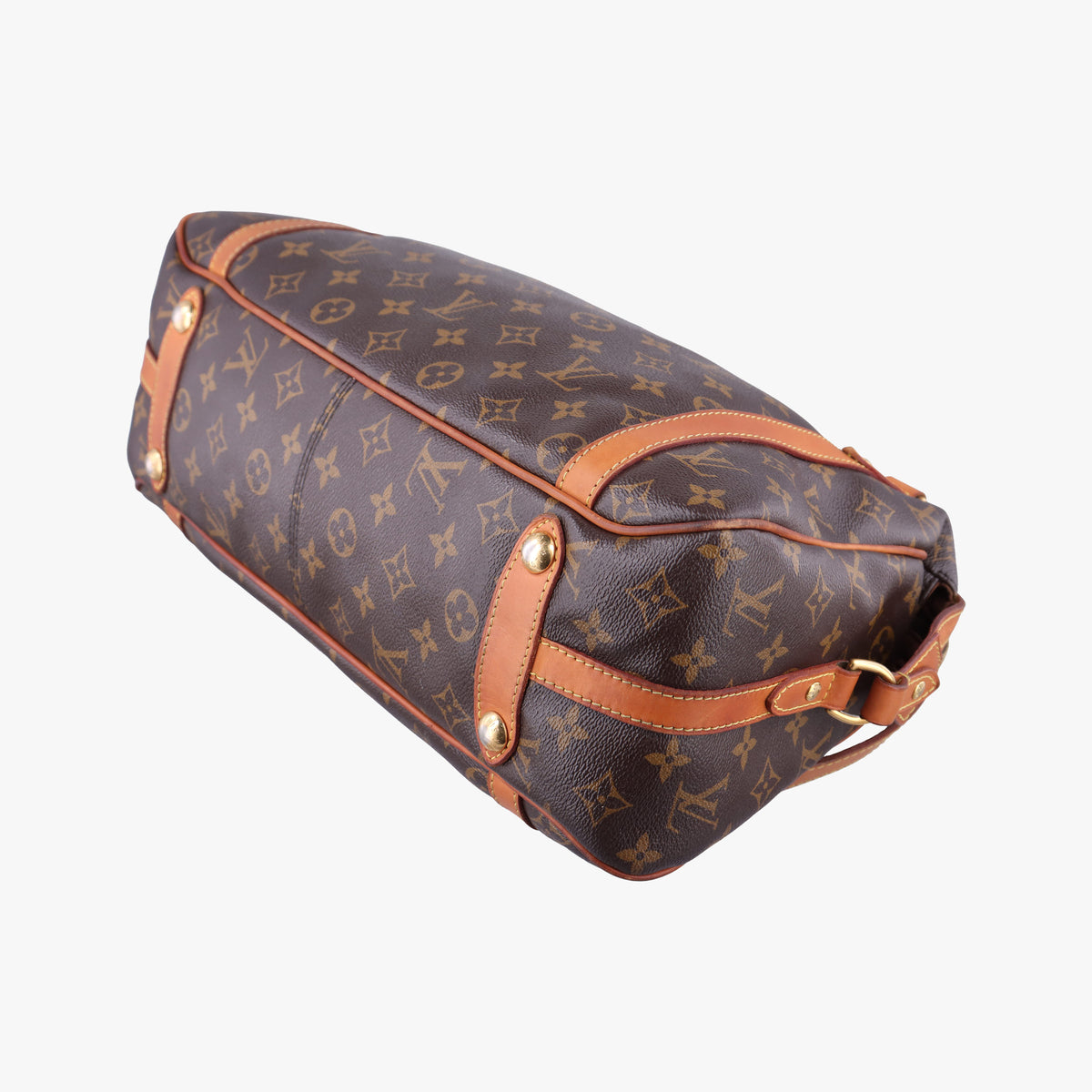 Secondhand Louis Vuitton STRESA PM brown Monogram Canvas M51186 shoulderbag | stylenewstar