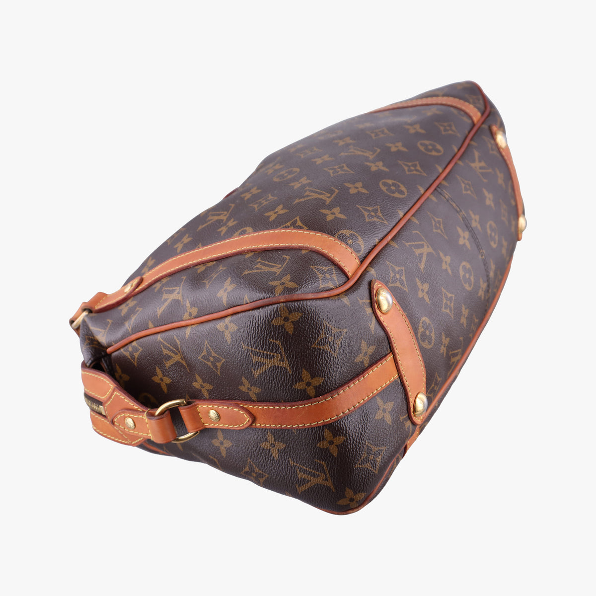 Secondhand Louis Vuitton STRESA PM brown Monogram Canvas M51186 shoulderbag | stylenewstar