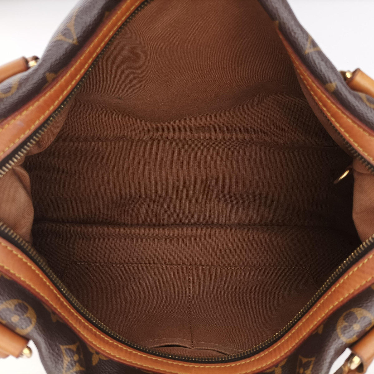 Secondhand Louis Vuitton STRESA PM brown Monogram Canvas M51186 shoulderbag | stylenewstar