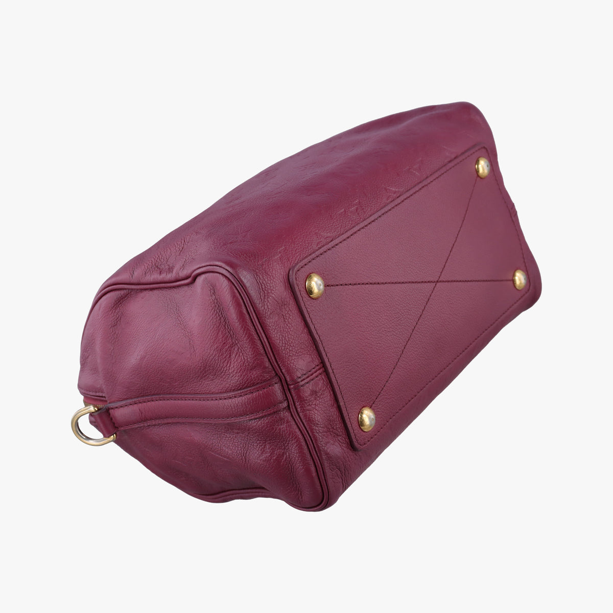 Pre-owned Louis Vuitton Speedy Bandouliere 25 Aurore Monogram Empreinte M40764 shoulderbag | stylenewstar