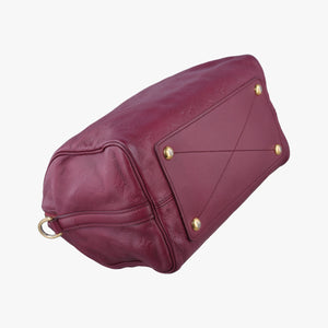 Pre-owned Louis Vuitton Speedy Bandouliere 25 Aurore Monogram Empreinte M40764 shoulderbag | stylenewstar